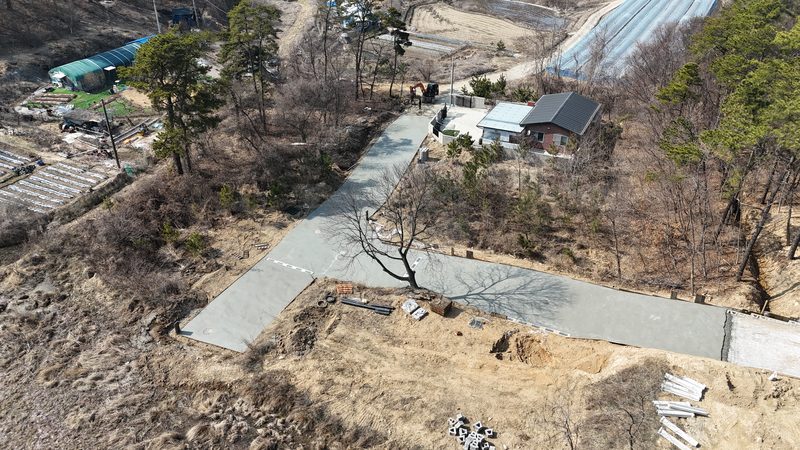 화성신 서신면 콘크리트 타설공사 - 